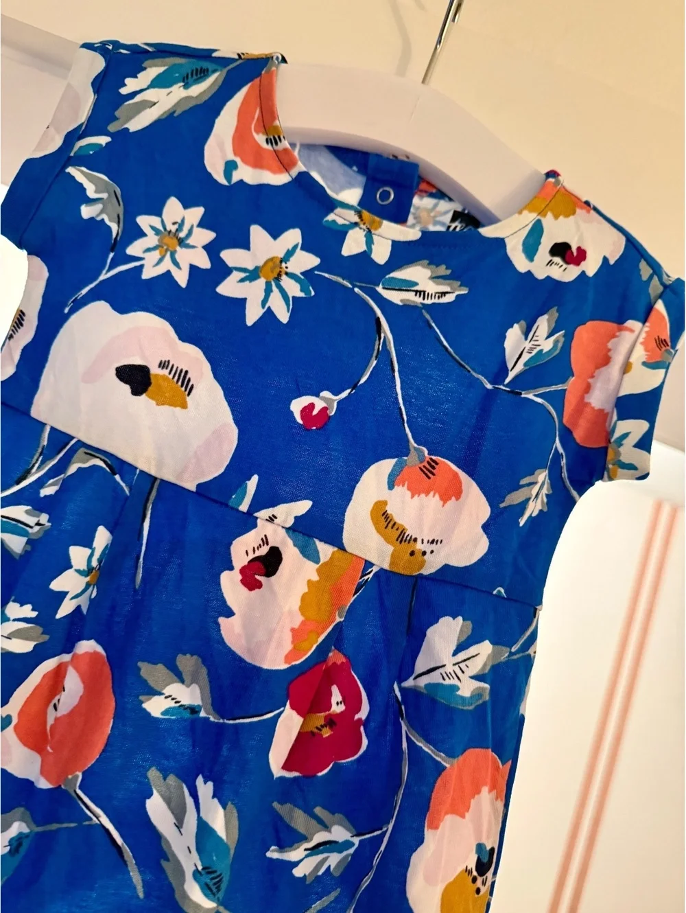 Tea Collection Baby Girls Romper Sz 6-9 Months
